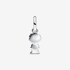Pandora ékszer Boldog kisfiú függő ezüst charm 763602C00