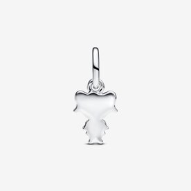 Pandora ékszer Boldog kislány függő ezüst charm 763601C00