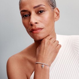 Pandora ékszer Boldog kislány függő ezüst charm 763601C00