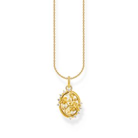 Thomas Sabo Rózsák románca aranyozott ezüst nyaklánc KE2301-414-14-L45v