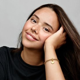 Pandora ékszer Gravírozható shine szív charm 768761C01