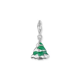 Thomas Sabo Karácsonyfa csillaggal ezüst charm 2198-390-7