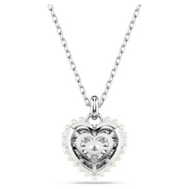 Swarovski Hyperbola ezüst színű nyaklánc szív medállal 5684386