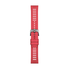 Tissot T-Touch piros szilikon szíj 