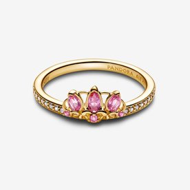 Pandora ékszer Disney Aranyhaj tiara shine gyűrűje 