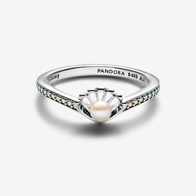 Pandora ékszer Disney Ariel hercegnő kagyló ezüst gyűrűje 