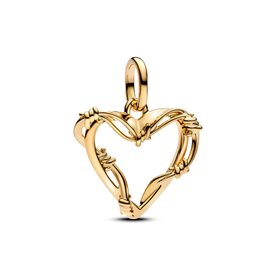 Pandora ékszer ME shine drót szív függő charm 762526C00