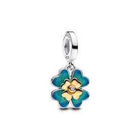 Pandora ékszer Club Charm 2025 négylevelű lóhere ezüst charm 763624C01
