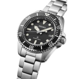Seiko Prospex sea solar diver's solar fekete számlapos férfi karóra SNE597P1