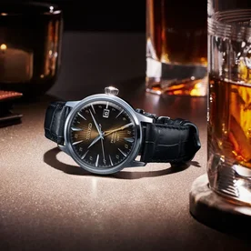 Seiko Presage cocktail rusty nail cocktail time gmt mechanikus automata férfi karóra SSK039J1 Seiko Presage cocktail rusty nail cocktail time gmt mechanikus automata férfi karóra SSK039J1