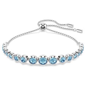 Swarovski Imber állítható karkötő kék kristályokkal 5719282