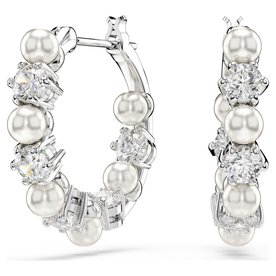 Swarovski Matrix karika fülbevaló kristályokkal és kristálygyöngyökkel 5709256