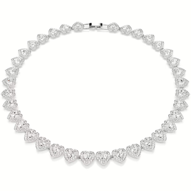 Swarovski Ariana Grande ezüst színű szives nyaklánc 5720857