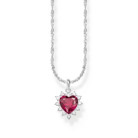 Thomas Sabo Romantikus piros szív ezüst nyaklánc KE2305-013-10-L45V