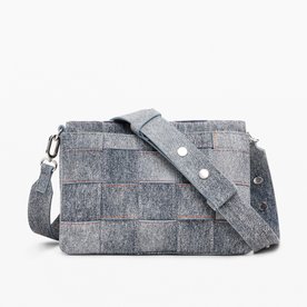 Desigual Yoko pu denim dortmund kék táska 25SAXP47