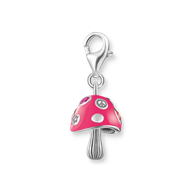Thomas Sabo Rózsaszín kalapos ezüst gomba charm 2211-845-7
