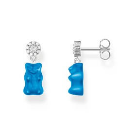 Thomas Sabo Bedugós ezüst fülbevaló kék Haribo gumi macival H2330-052-1