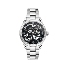 Thomas Sabo Ezüst színű női óra pillangókkal WA0432-201-203-34