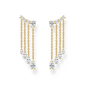 Thomas Sabo Aranyozott ezüst vízesés fülbevaló H2325-414-14