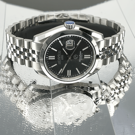 Roamer Montalbano Gents szürke számlapos férfi automata karóra 996983415520