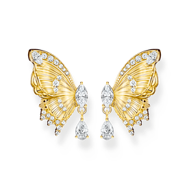 Thomas Sabo Pillangószárny aranyozott ezüst fülbevaló H2328-414-4