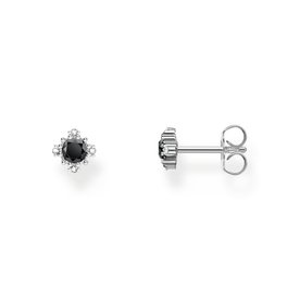 Thomas Sabo  Vintage ezüst fülbevaló fekete cirkóniával H2311-643-11