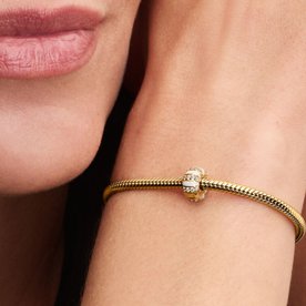 Pandora ékszer Kövek és tűzzománc shine klip 763785C01