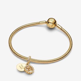 Pandora ékszer Boldog születésnapot torta shine függő charm 763787C01