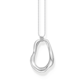 Thomas Sabo Ezüst nyaklánc aszimmetrikus medállal KE2319-001-39-L70