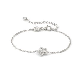 Nomination Ezüst karkötő cirkónia virággal - 242005-010