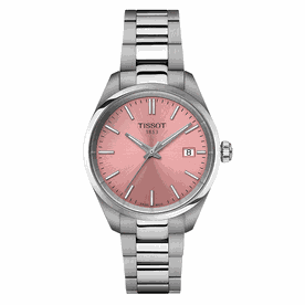 Tissot PR 100 rózsaszín számlapos quartz női karóra T1502101133100
