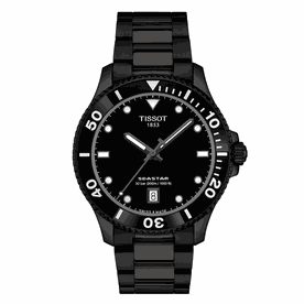 Tissot Seastar 1000 fekete férfi quartz karóra T1204103305100