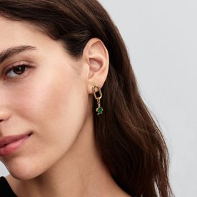 Pandora ékszer ME zöld teknős mini shine függő charm 763823C01
