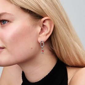 Pandora ékszer ME muránói üveg hal mini függő ezüst charm 793863C01