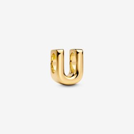 Pandora ékszer U betű shine charm 763967C00