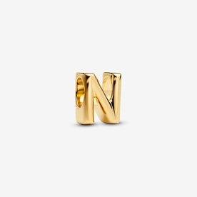 Pandora ékszer N betű shine charm 763960C00