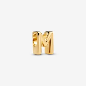 Pandora ékszer M betű shine charm 763959C00
