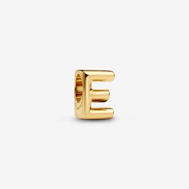 Pandora ékszer E betű shine charm 763951C00