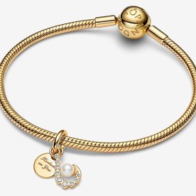 Pandora ékszer Napkelte shine dupla függő charm 763891C01