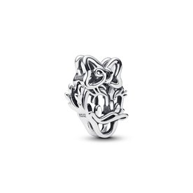 Pandora ékszer Disney Daisy kacsa áttört ezüst charm 793910C00