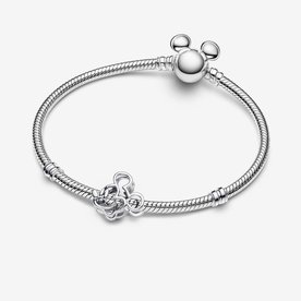 Pandora ékszer Disney Mickey egér áttört ezüst charm 793907C00