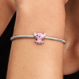 Pandora ékszer Disney Lilo és Stitch Angel ezüst charm 793739C01