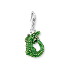 Thomas Sabo Krokodil ezüst charm 2218-664-7