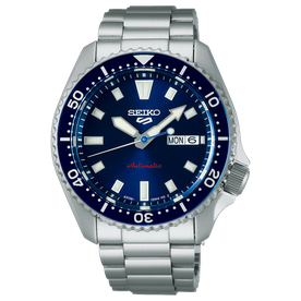 Seiko 5 Sports SKX Redux in Koniro Blue kék férfi karóra SRPL83K1