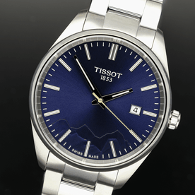 Tissot PR 100 Jungfraubahn quartz kék férfi karóra T1504101104102