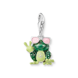 Thomas Sabo Vagány béka ezüst charm 2215-691-7