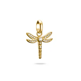 Thomas Sabo Szitakötő aranyozott ezüst connect charm CC1285-414-14