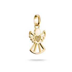 Thomas Sabo Aranyozott őrangyal connect charm CC1242-414-14
