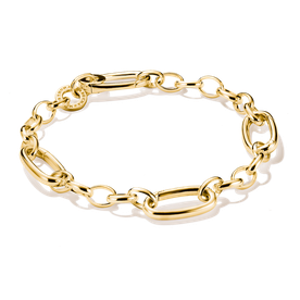 Thomas Sabo Aranyozott ezüst karkötő 3 nyitható szemmel 