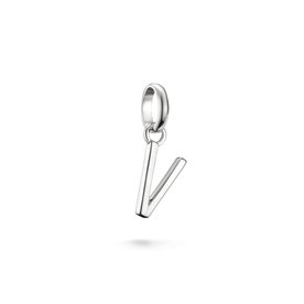 Thomas Sabo V betű ezüst connect charm CC1228-001-21